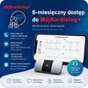 6-miesięczny dostęp do MójKardiolog+ – zdalne monitorowanie EKG, kontakt z zespołem medycznym i profesjonalne wsparcie kardiologiczne