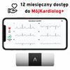Platforma MójKardiolog+ do monitorowania pracy serca online z urządzeniem do badania EKG 6L i aplikacją mobilną.
Nowoczesne mobilne EKG z 12-miesięcznym dostępem do MójKardiolog+ i monitorowaniem serca online
