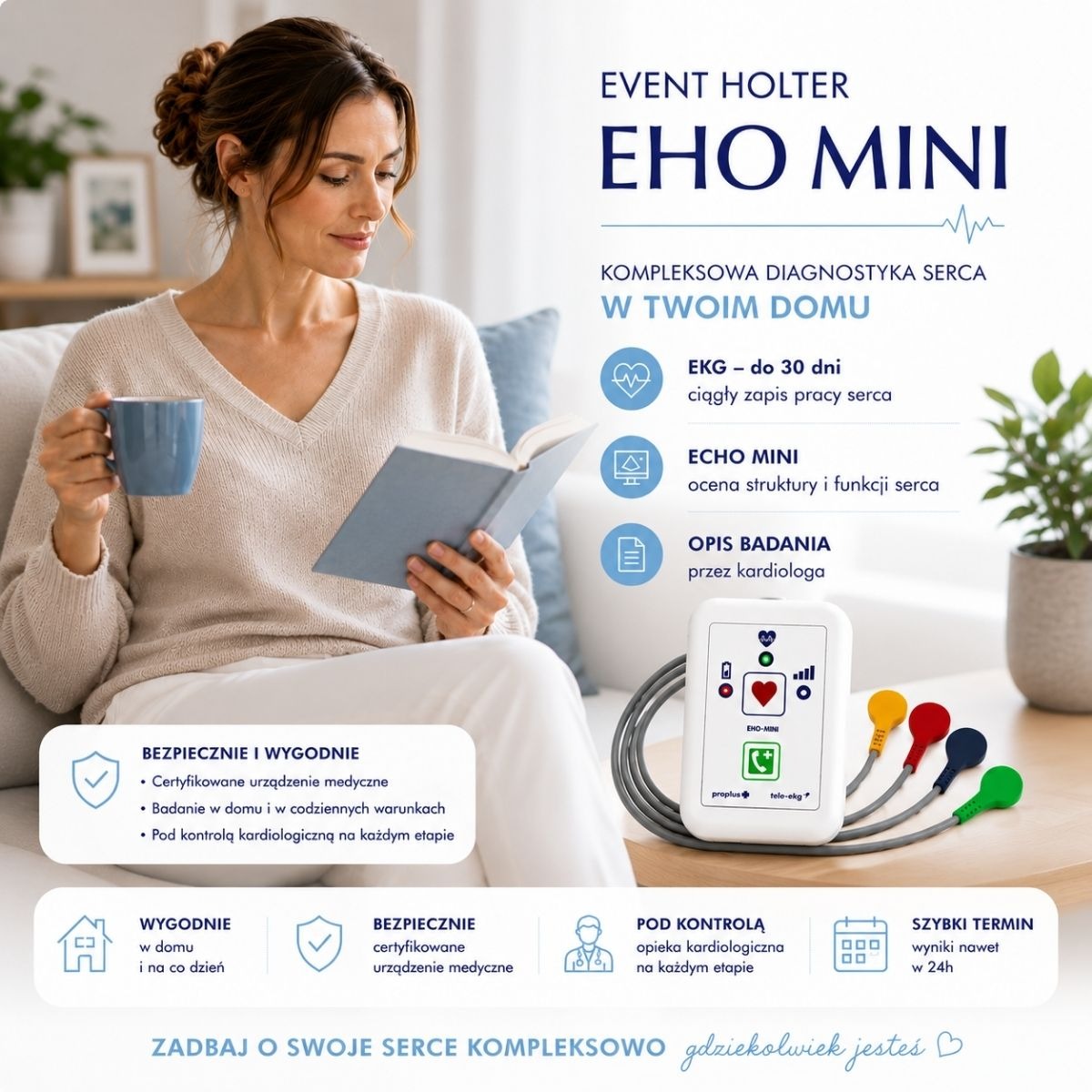 Event Holter EHO Mini (Holter zdarzeniowy do 30 dni)