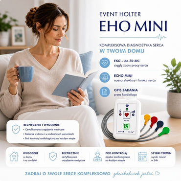 Event Holter EHO Mini (Holter zdarzeniowy do 30 dni)