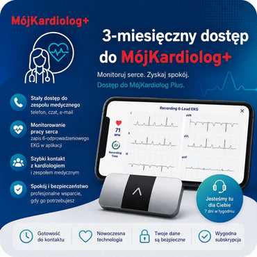 Pakiet 3 miesięczny dostęp do MójKardiolog+