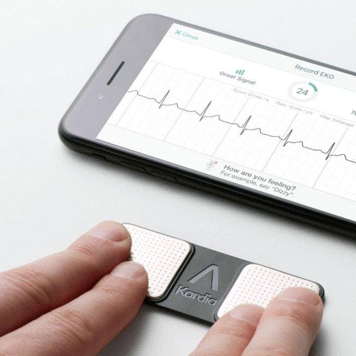 Kardia Mobile 1-odprowadzeniowe EKG AliveCor - Mój Kardiolog